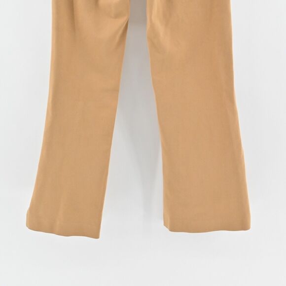 ANTHROPOLOGIE Pants Womens Size 2 Naomi Flare Tan Mid Rise Stretch Retro MAEVE - Picture 6 of 12